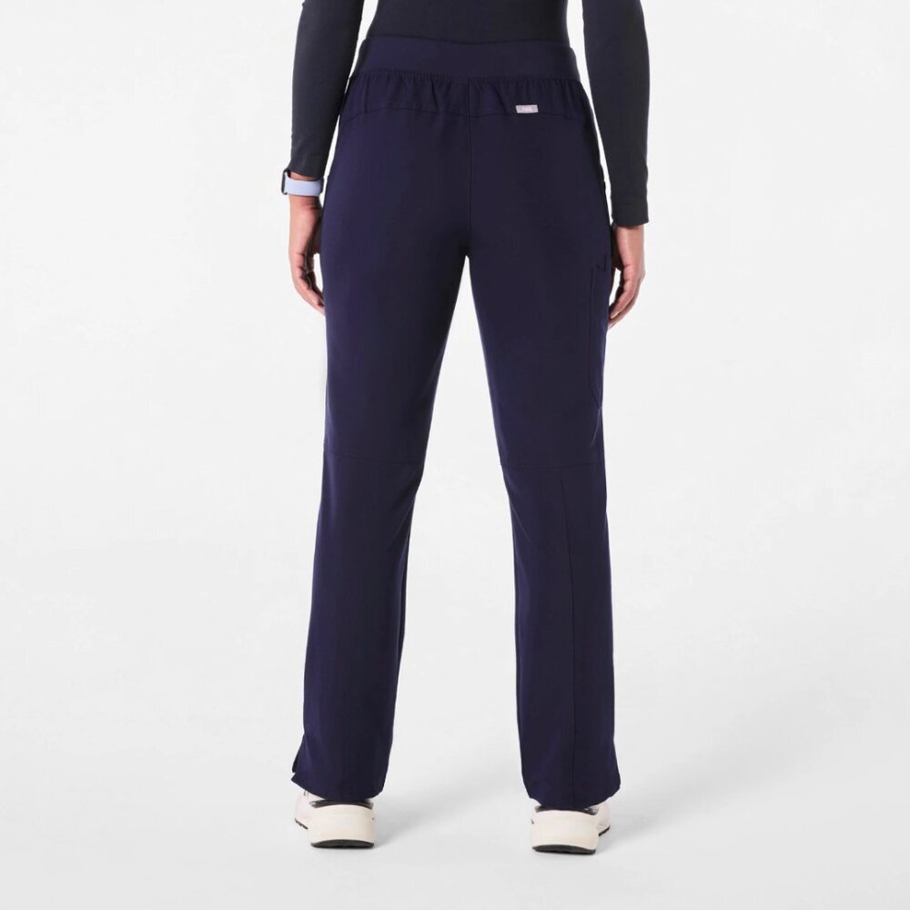 FIGS Women’s Kade Cargo Scrub Straight Leg Pants in Navy Blue, size L - Picture 3 of 10
